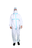High quality disposable hazmat-suit waterproof chemical coverall