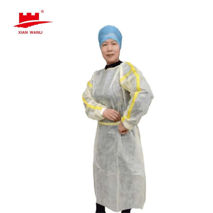 AAMI Level 3 PE Laminated Isolation Gown