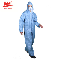  Microporous Type 5 & 6 Protective Coverall safety nonwoven waterproof disposable coverall