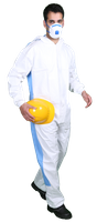 Industrial Safety Category PPE Protective Suit Disposable SMS Coveralls