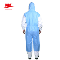 Blue Disposable Safety Coverall for Emergency Services